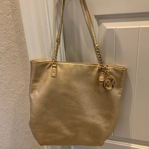 Michael by Michael Kors Gold Tote